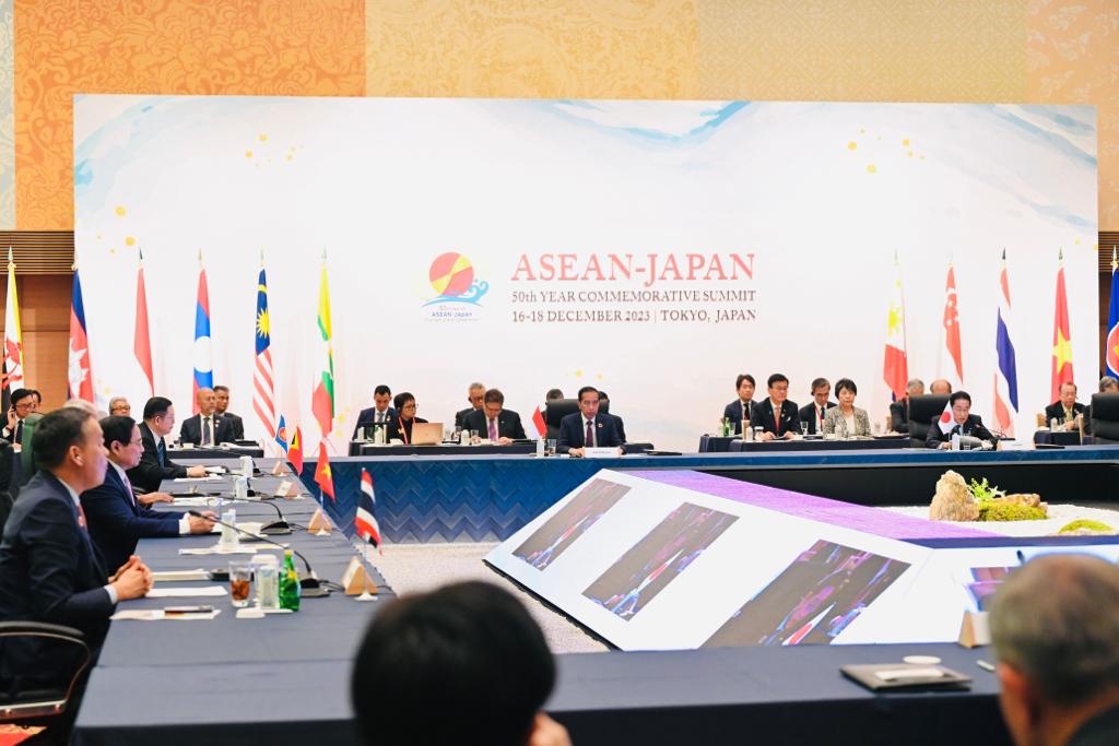 KTT Peringatan 50 Tahun Kemitraan ASEAN Dan Jepang Dorong Penguatan