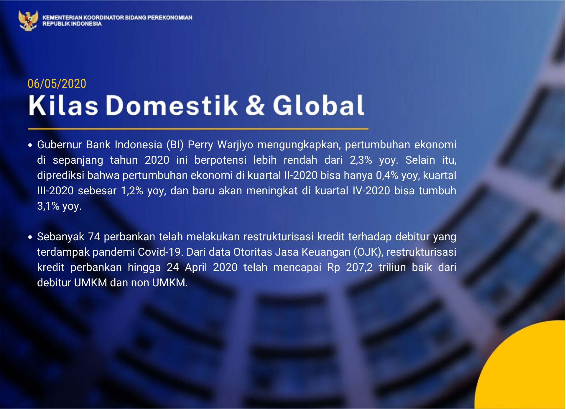 Prediksi Bank Indonesia Terkait Pertumbuhan Ekonomi Indonesia Pada ...