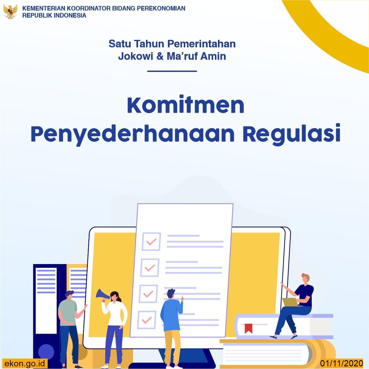 Komitmen Penyederhanaan Regulasi - Kementerian Koordinator Bidang ...