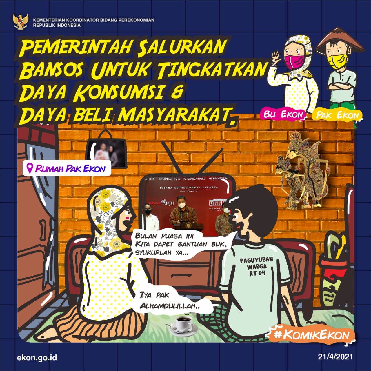 Pemerintah Salurkan Bansos Untuk Tingkatkan Daya Konsumsi Dan Daya Beli ...