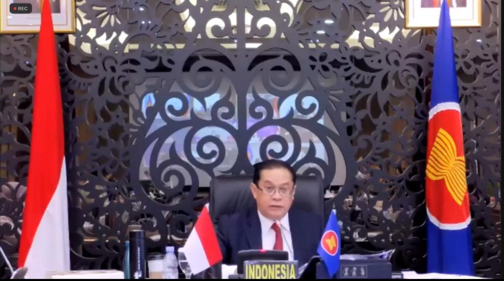 The 41th ASEAN HLTF-EI : Indonesia Dorong Upaya Pemulihan Dan Persiapan ...