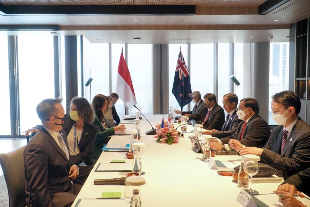 Presiden Joko Widodo Ajak Selandia Baru Dukung Keketuaan Indonesia di ASEAN Tahun 2023